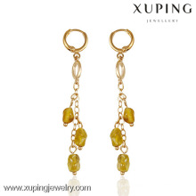 29849 xuping Nueva llegada boda 18k oro color pendiente